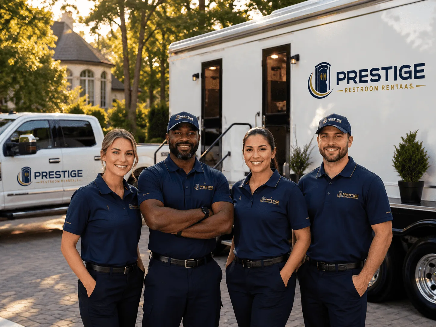 Trusted Luxury Portable Restrooms company in Mims, FL